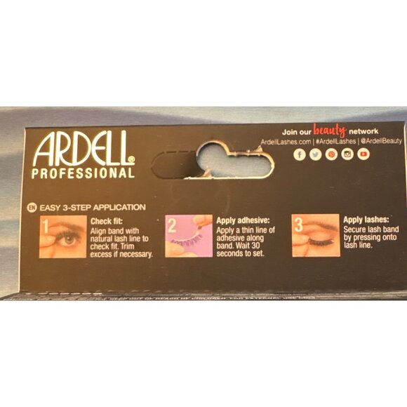 Ardell Professional Faux Mink Wispies  Invisiband False Eyelashes 4 Pairs - Picture 5 of 5